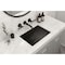 Ruvati 16 x 11 inch Gunmetal Black Undermount Bathroom Sink Stainless Steel RVH6107BL - alternate 8